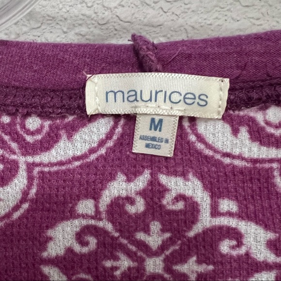 Purple paisley long sleeve - Picture 4 of 7